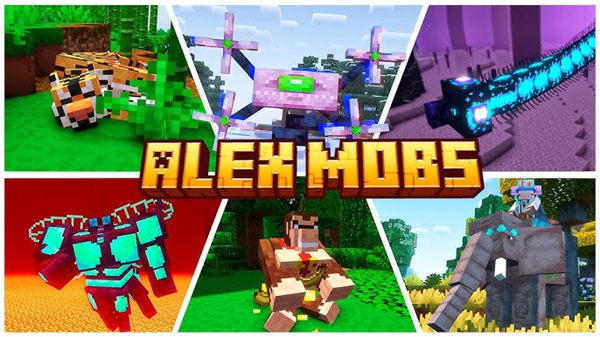 Jenny Mod vs Alex's Mob Mod ¿Qué mod añade más realismo y vida al juego 1